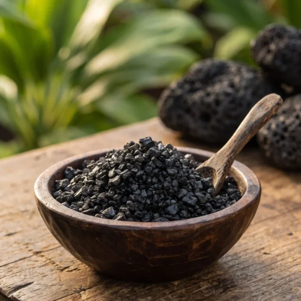 Hawaiian Black Lava Sea Salt (6 oz)