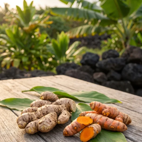 Fresh Ginger & ʻŌlena Turmeric (1 lb)