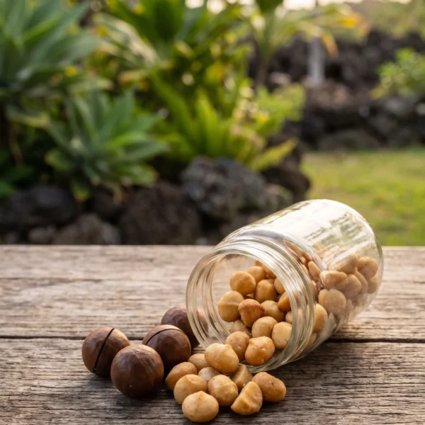 Dry-Roasted Macadamia Nuts (8 oz)